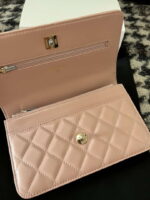 chanel a96033 woc wallet on chain with small flower handle pink lambskin 07 luxibags.ru .jpg