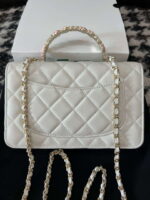 chanel a96033 woc wallet on chain with small flower handle white lambskin 02 luxibags.ru .jpg