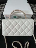 chanel a96034 woc wallet on chain with small flower handle white lambskin 03 luxibags.ru .jpg