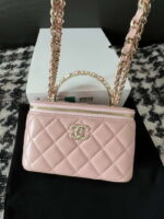 chanel a96035 clutch lambskin vanity box bag pink 09 luxibags.ru .jpg