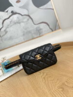 chanel a99009 waist bag lambskin gold black 001 luxibags.ru .jpg