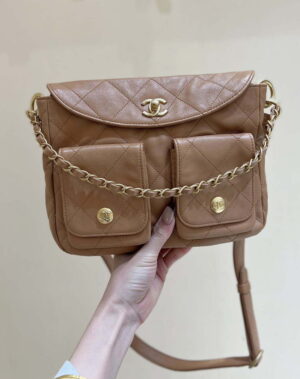 chanel a99335 hobo bag lambskin gold tone metal brown 01 luxibags.ru .jpg