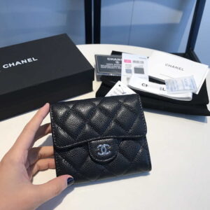 chanel ap0231 classic small flap wallet calfskin black sliver 001 luxibags.ru .jpg