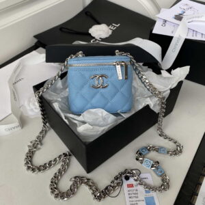 chanel ap2718 small vanity with chain calfskin blue 001 luxibags.ru .jpg
