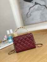 chanel ap2945 clutch with chain lambskin wine gold 002 luxibags.ru .jpg