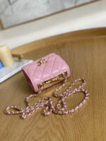 chanel ap3020 clutch with chain lambskip gold tone metal pink 006 luxibags.ru .jpg