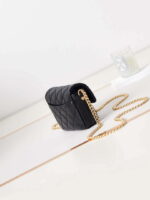 chanel ap3208 mini flap bag with chain shiny lambskin gold tone metal black 004 luxibags.ru .jpg