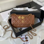 chanel ap3426 woc mini flap bag lambskin 17cm brown 001 luxibags.ru .jpg