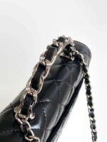 chanel ap3645 woc wallet on chain black shiny crumpled calfskin strass ruthenium finish metal 015 luxibags.ru .jpg
