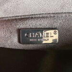chanel as1115 small flap bag raffia 18cm beige black 008 luxibags.ru .jpg