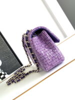 chanel as1116 24c mini flap bag 20cm a69900 tweed purple 05 luxibags.ru .jpg