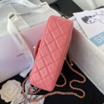 chanel as1787 mini flap bag football lambskin pink gold 006 luxibags.ru .jpg