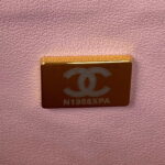 chanel as2431 mini flap lambskin bag with top handle light gold dark pink 009 luxibags.ru .jpg