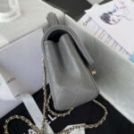 chanel as2431 mini flap lambskin bag with top handle light gold gray 005 luxibags.ru .jpg