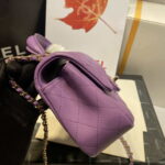 chanel as2431 mini flap lambskin bag with top handle purple bright gold 005 luxibags.ru .jpg