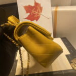 chanel as2431 mini flap lambskin bag with top handle yellow bright gold 004 luxibags.ru .jpg