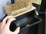 chanel as2535 mini evening bag wool tweed gold tone metal black 006 luxibags.ru .jpg