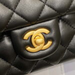 chanel as3041 flap classic bag cf camellia lambskin black gold 008 luxibags.ru .jpg
