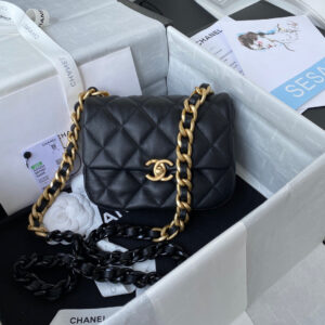 chanel as3205 mini flap bag lambskin gold tone metal black 01 luxibags.ru .jpg