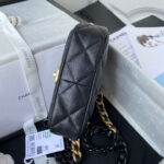 chanel as3205 mini flap bag lambskin gold tone metal black 06 luxibags.ru .jpg