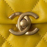 chanel as3205 mini flap bag lambskin gold tone metal yellow 03 luxibags.ru .jpg