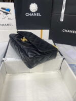 chanel as3215 large flap bag lambskin gold tone metal black 003 luxibags.ru .jpg