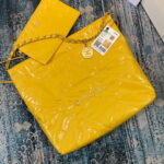 chanel as3260 22 small handbag shiny calfskin yellow gold 007 luxibags.ru .jpg