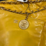 chanel as3261 22 handbag shiny calfskin yellow gold 006 luxibags.ru .jpg