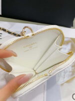 chanel as3295 heart clutch with chain lambskin gold tone metal black and white 007 luxibags.ru .jpg