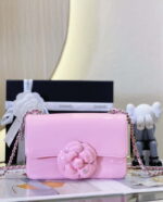 chanel as3356 mini flap 18cm patent leather camellia pink 003 luxibags.ru .jpg