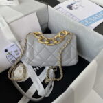 chanel as3365 mini flap bag 17cm lambskin gray 002 luxibags.ru .jpg