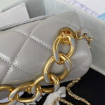 chanel as3365 mini flap bag 17cm lambskin gray 004 luxibags.ru .jpg
