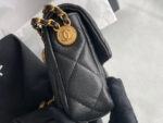 chanel as3368 mini flap bag shiny calfskin gold tone metal black 05 luxibags.ru .jpg
