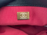 chanel as3368 mini flap bag shiny calfskin gold tone metal black 09 luxibags.ru .jpg