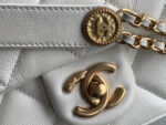 chanel as3369 small flap bag shiny calfskin gold tone metal white 03 luxibags.ru .jpg