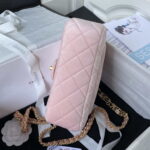 chanel as3432 small flap bag velvet enamel gold tone metal pink 006 luxibags.ru .jpg