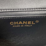 chanel as3456 mini flap bag lambskin gold tone metal black 008 luxibags.ru .jpg