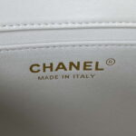 chanel as3456 mini flap bag lambskin gold tone metal white 008 luxibags.ru .jpg