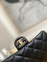 chanel as3457 mini flap bag lambskin gold tone metal black 004 luxibags.ru .jpg