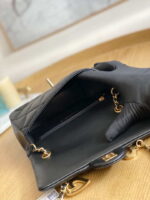 chanel as3457 mini flap bag lambskin gold tone metal black 009 luxibags.ru .jpg
