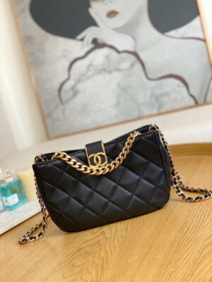 chanel as3476 hobo handbag lambskin black 001 luxibags.ru .jpg