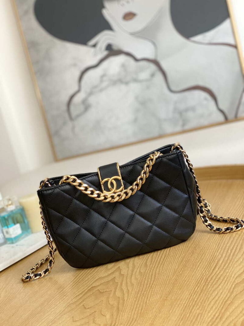 chanel as3476 hobo handbag lambskin gold tone metal 001 luxibags.ru .jpg