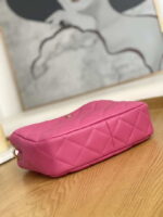 chanel as3476 hobo handbag lambskin rose red 007 luxibags.ru .jpg