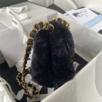 chanel as3498 flap bag shearling black 005 luxibags.ru .jpg