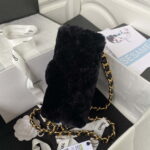 chanel as3498 flap bag shearling black 006 luxibags.ru .jpg