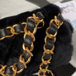 chanel as3499 flap bag shearling black 004 luxibags.ru .jpg
