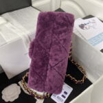 chanel as3499 flap bag shearling purple 006 luxibags.ru .jpg