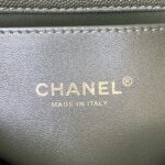 chanel as3580 small flap bag lambskin lambskin gold tone metal green 008 luxibags.ru .jpg