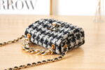 chanel as3611 small flap bag wool tweed gold tone metal gray white 005 luxibags.ru .jpg