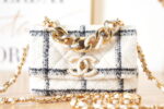 chanel as3611 small flap bag wool tweed gold tone metal white 002 luxibags.ru .jpg